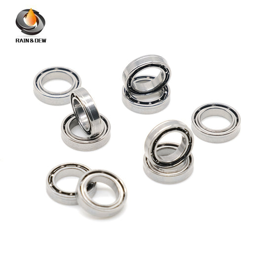 10Pcs  SMR117W2.5	7X11X2.5mm  Stainless Steel  Bearing Open Type ABEC-9 Fishing Reel Bearing For DAIWA & SHIMANO &Abu Garcia Reel Handles