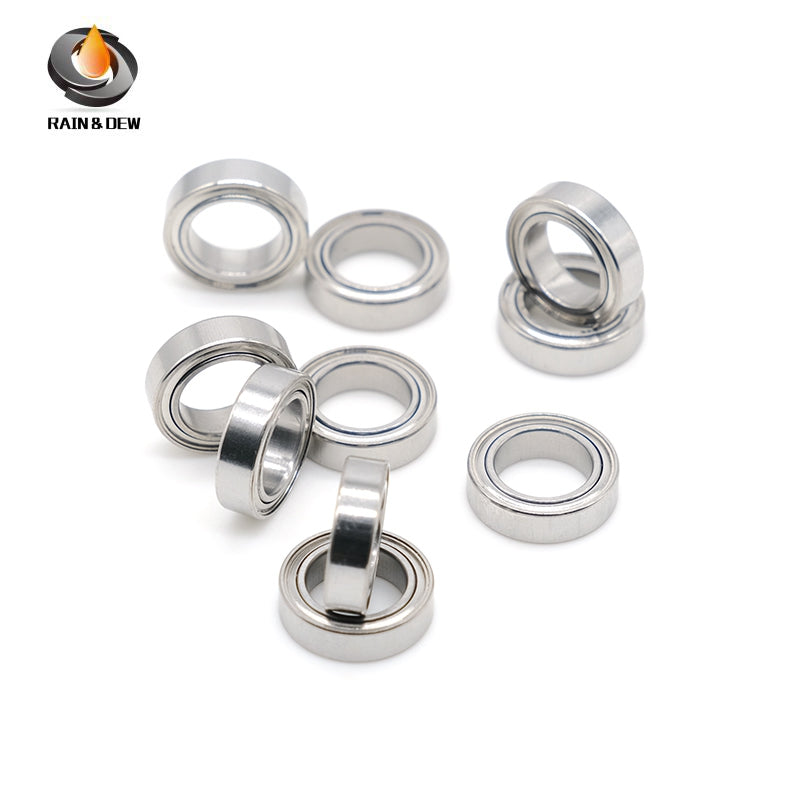 10Pcs  SMR117ZZ	7X11X3mm  Stainless Steel  Bearing ABEC-9 Fishing Reel Bearing For DAIWA & SHIMANO &Abu Garcia Reel Handles