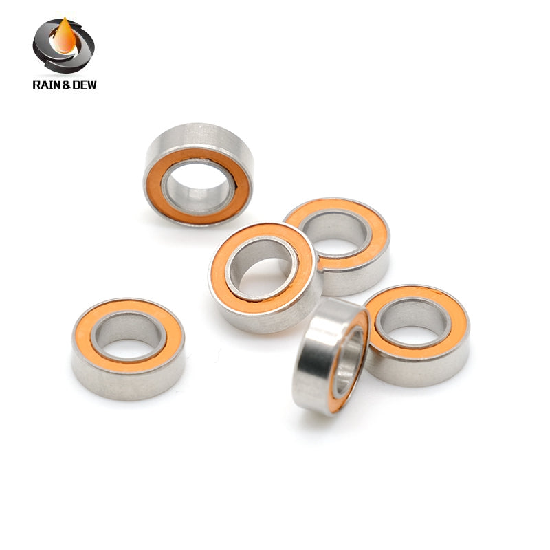 10Pcs SMR95RSCB  5*9*3mm  Stainless Steel hybrid Si3N4 ceramic ball bearing Without Grease Fast Turning  ABEC-7