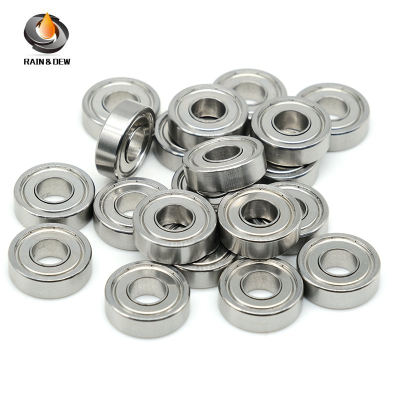 10PCS S698ZZ  8x19x6 mm Stainless Bearing ABEC-9 Stainless Steel Ball Bearings Shielded High Precision 440C