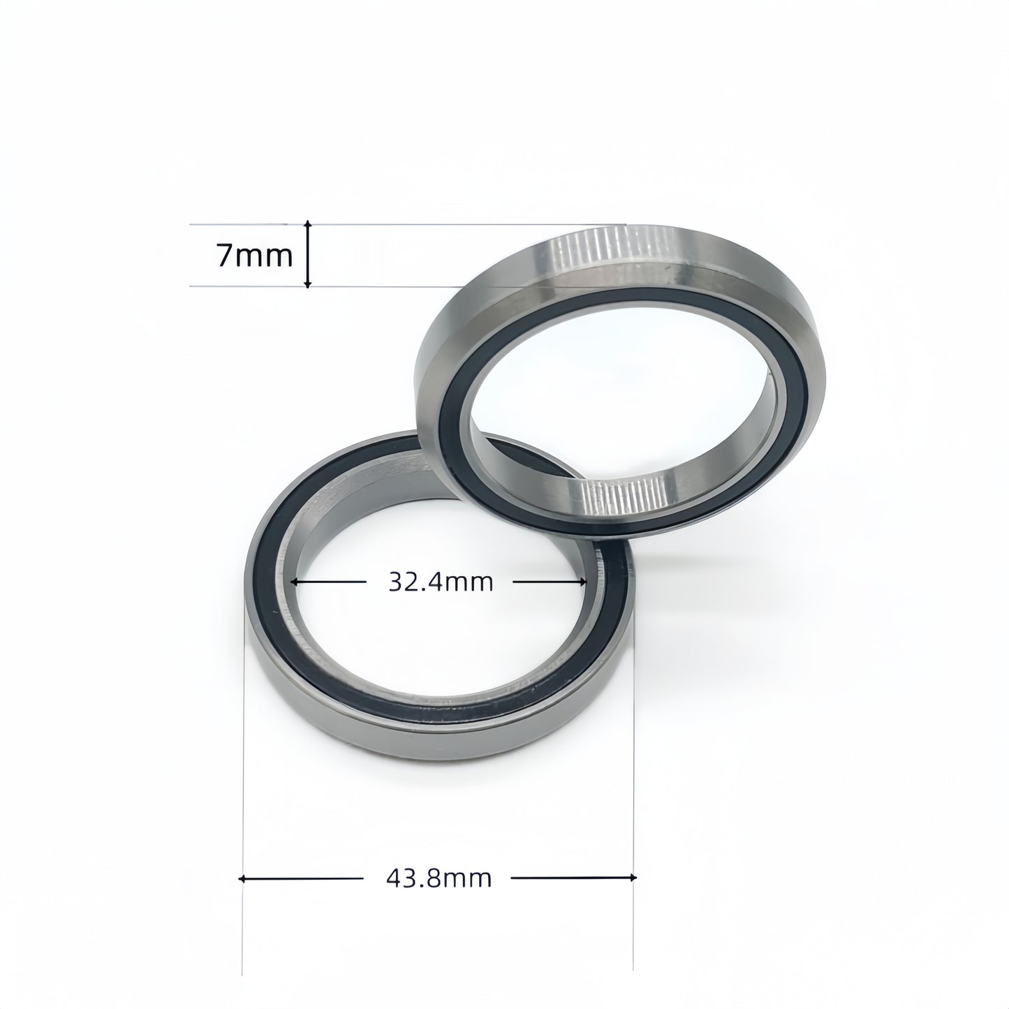 1PCS Bike Headset Bearing 40/37/30.15/34.1 mm Steel Bearings | Waterproof & Durable for MTB/Road Bicycle Steering Repair