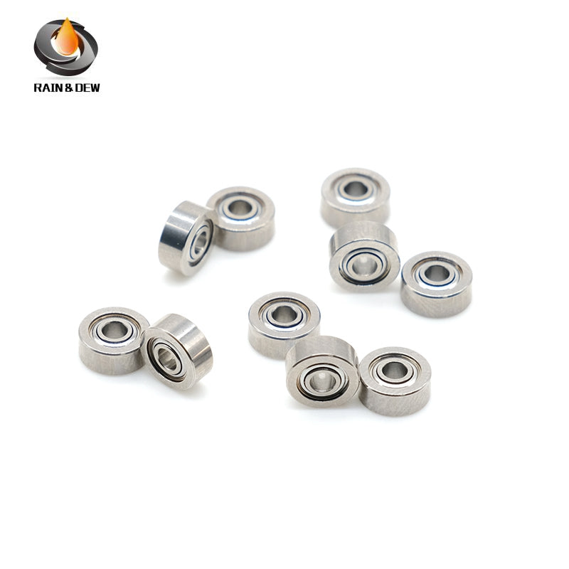 10Pcs  SMR62ZZ  2X6X2.5 mm  Stainless Steel  Bearing ABEC-9 Fishing Reel Bearing For DAIWA & SHIMANO &Abu Garcia Reel Handles