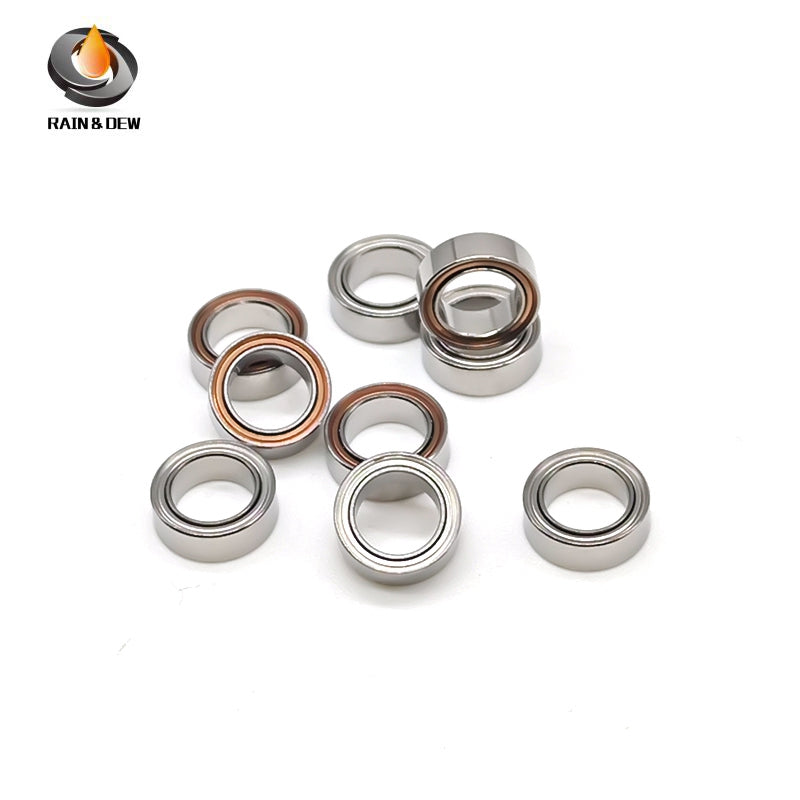 R168ZZ Bearing 10PC 6.35x9.525x3.175mm Double Shielded Motor Miniature R168 Z ZZ Ball Bearings R168Z