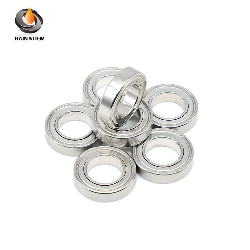 10PCS S6801ZZ  12x21x5mm Bearing  ABEC-9 440C Stainless Steel Ball Bearing Small Bearing