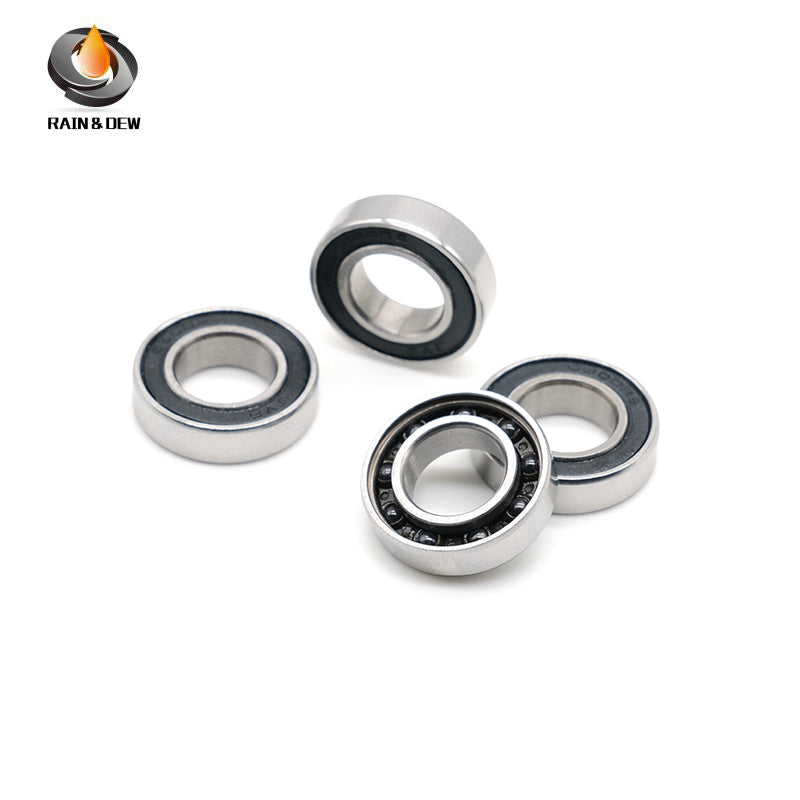 10PCS 6801RS CB 12x21x5mm Hybrid Ceramic Si3N4 Ball Bearing Bicycle Bottom Brackets & Spares Rear wheel 6801 2RS Bearings