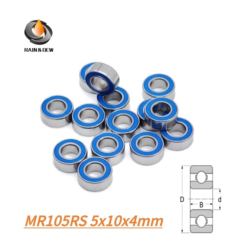 Tamiya TT02 Sakura R32 1/10 Drift RC Car Motor Ball Bearing High Speed Miniature Bearing Upgrade Parts 5x10x4 5x11x4 8X12X3.5