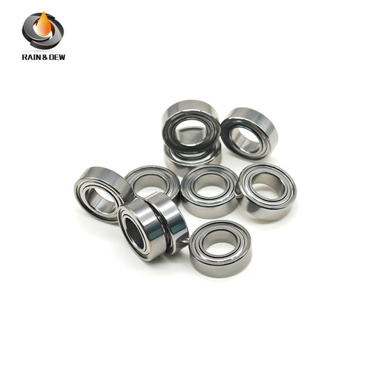10Pcs MR137ZZ ABEC-9 Bearings, 7x13x4 mm High-Speed Nail Drill Handpiece Bearings - No Heat, Longer Life, More Stable & Smooth