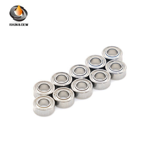 SMR74ZZ CB  4x7x2.5 mm ABEC-7 (10 PCS) RC Car Stainless Steel Hybrid Ceramic Bearings For Fishing Reels