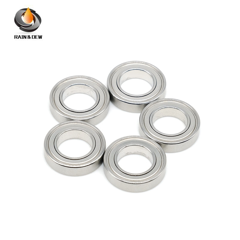 10PCS S6801ZZ  12x21x5mm Bearing  ABEC-9 440C Stainless Steel Ball Bearing Small Bearing