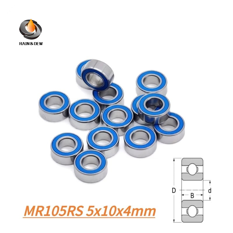 For ARRMA Big Rock 3S 1/10 RC Car Bearing Kit 4WD Off-Road Truck Ball Bearings Upgrade Parts Precision Sealed Bearings Set