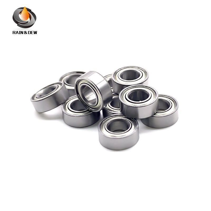 10Pcs MR84ZZ ABEC-9 Bearings, 4X8X3 mm High-Speed Nail Drill Handpiece Bearings - No Heat, Longer Life, More Stable & Smooth
