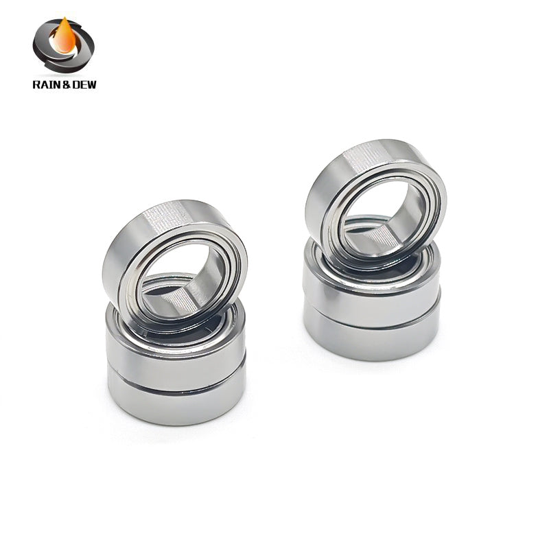 R1810ZZ Bearing 10PCS 7.938X12.7X3.967mm Double Shielded Motor Miniature R1810ZZ Ball Bearings