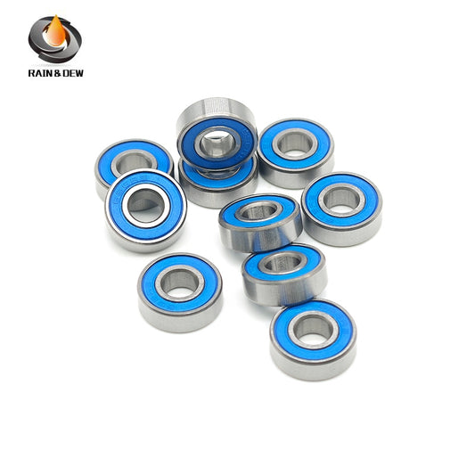 698RS Bearing 10PCS 8X19X6 mm ABEC-7 Hobby Electric RC Car Truck 698 RS 2RS Ball Bearings 698-2RS Blue Sealed