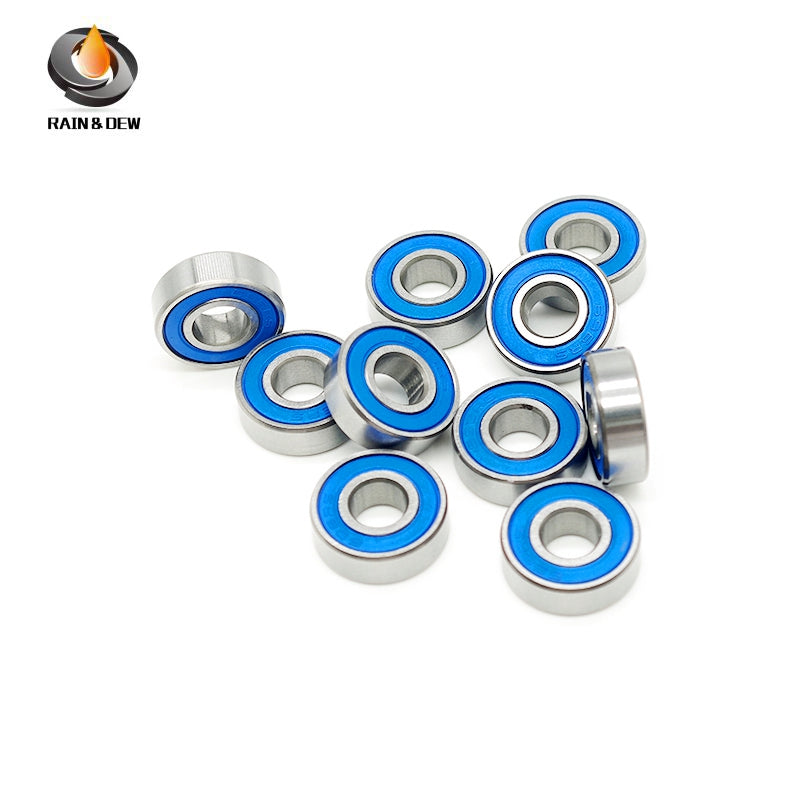 696RS-Blue Bearing 10PCS 6x15x5 mm ABEC-7 Hobby Electric RC Car Truck 696 RS 2RS Ball Bearings 696-2RS Blue Sealed
