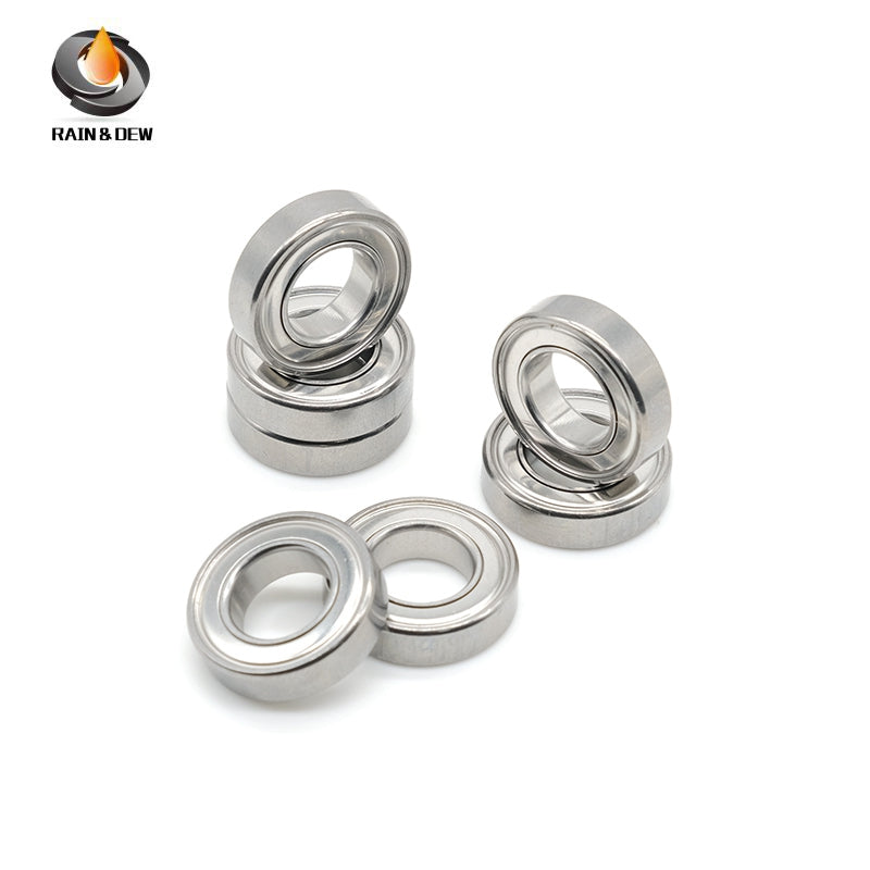 10PCS S6800ZZ  10x19x5mm Bearing  ABEC-9 440C Stainless Steel Ball Bearing Small Bearing