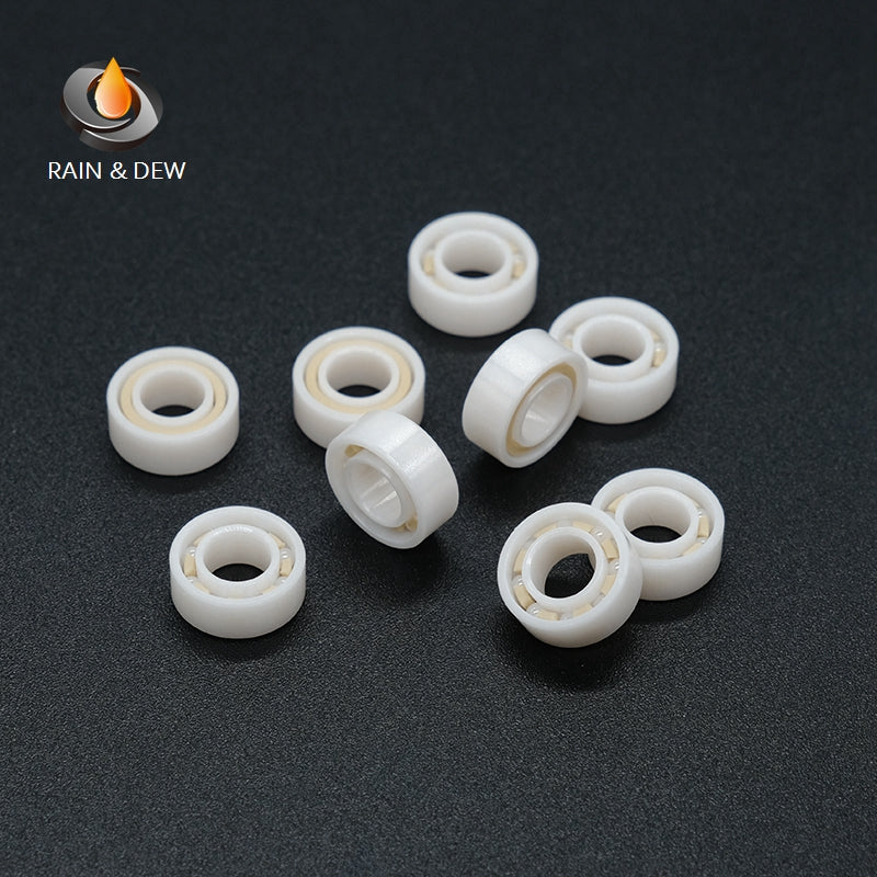 1/2Pcs MR106CE 6*10*3mm Full Ceramic Bearing  Ceramic ZrO2 Bearing  For Fishing Reel