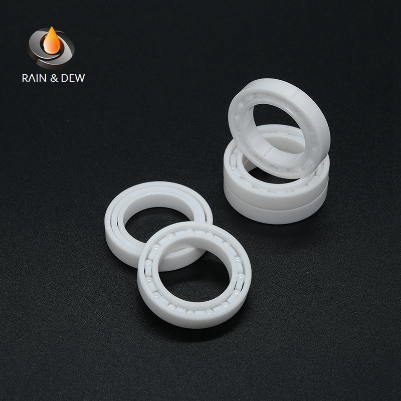 1/2Pcs 6804 CE  20*32*7mm Full Ceramic Bearing  ABEC-9 Zirconia Ceramic Deep Groove Ball Bearings for Fishing Reel