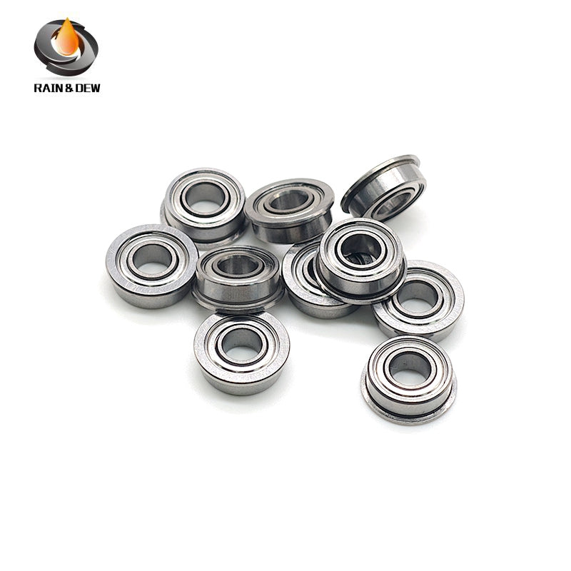 10PCS MF115ZZ Flanged Ball Bearings 5X11X4 mm Steel Shielded  for 3D Printer & Stepper Motor