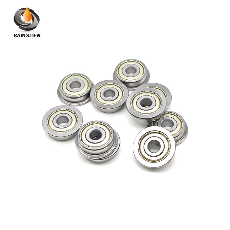 10PCS F627ZZ  7X22X7mm  Miniature Flange Bearings  ABEC-7 Double Metal Shielded,Chrome Steel for 3D Printers & Small Mechanisms