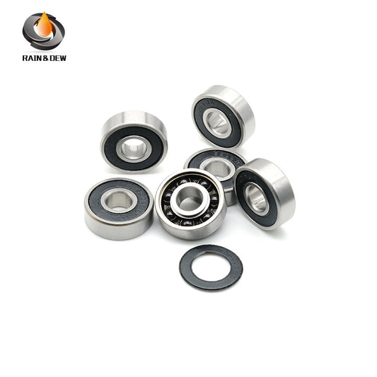 10PCS S608RS CB 8x22x7 mm Hybrid Ceramic Si3N4 Ball Bearing Bicycle Bottom Brackets & Spares Rear wheel 608 RS 2RS Bearings