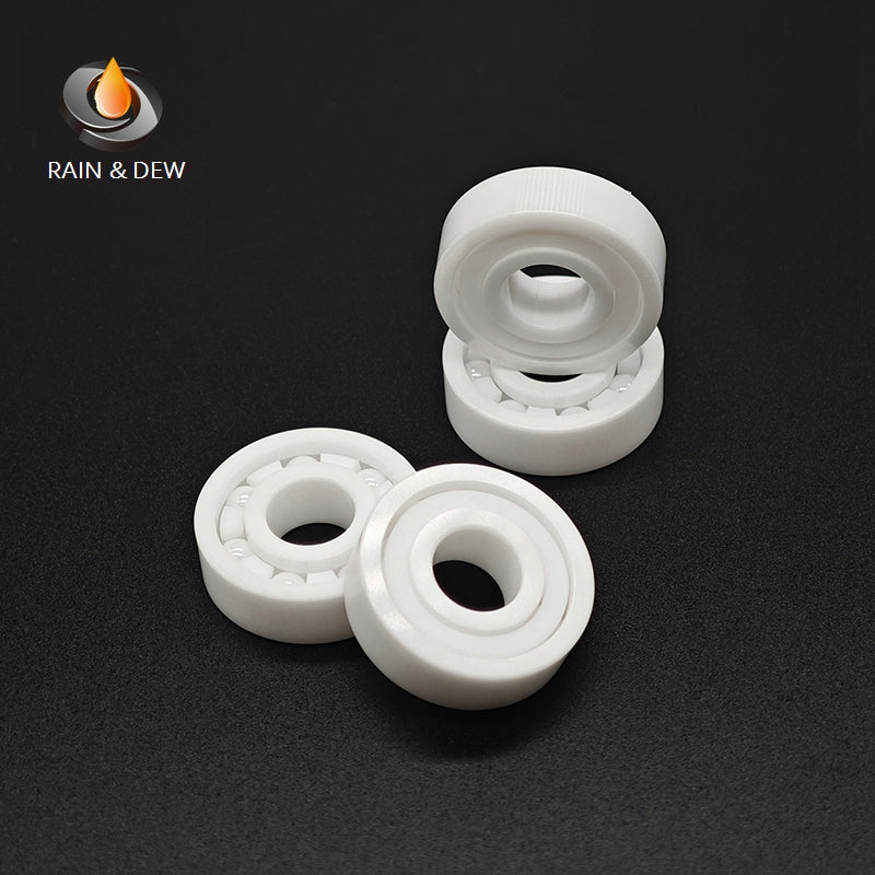 1/2Pcs  6002 CE  15*32*9mm Full Ceramic Bearing  ABEC-9 Zirconia Ceramic Deep Groove Ball Bearings for Fishing Reel