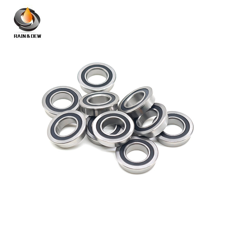 10Pcs MF148 RS Bearing 8X14X4 mm ABEC-7 Voron 3D Flanged Bearing  Ball Bearings MF148RS 3D Print Bearings