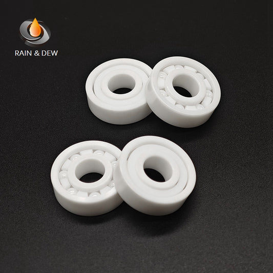 1/2Pcs  6003 CE  17*35*10mm Full Ceramic Bearing  ABEC-9 Zirconia Ceramic Deep Groove Ball Bearings for Fishing Reel