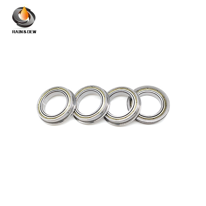 8PCS Precision F6805ZZ Flanged Bearing 25X37X7mm Double Shielded, Chrome Steel, for Easy Mounting & Positioning in CNC, 3D Printers & Small Mechanisms