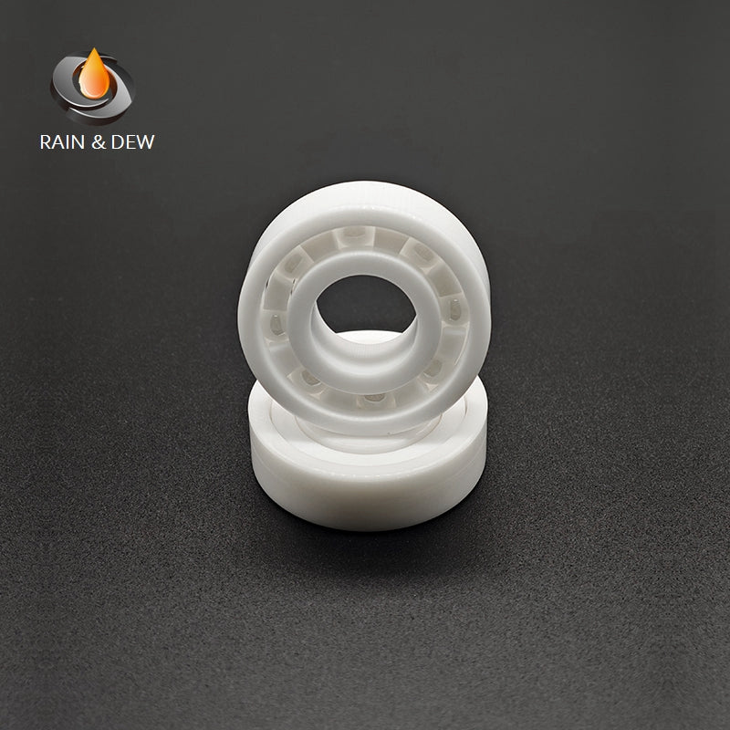 1/2Pcs  6204 CE  20*47*14mm Full Ceramic Bearing  ABEC-9 Zirconia Ceramic Deep Groove Ball Bearings for Fishing Reel