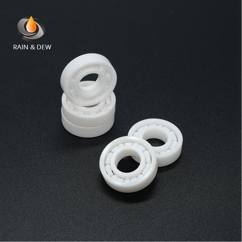 1/2Pcs 6900 CE  10*22*6mm Full Ceramic Bearing  ABEC-9 Zirconia Ceramic Deep Groove Ball Bearings for Fishing Reel