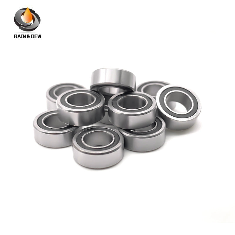 MR116RS Bearing ABEC-7 (10PCS) 6x11x4 mm Miniature MR116-2RS Ball Bearings Black Rubber Sealed