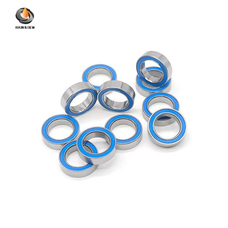 10Pcs SMR84-2RS 4X8X3  SMR85RS 5x8x2.5  S6900RS 10x22x6  ABEC-7 440C Stainless Steel Ball Rubber Bearing Fishing Reel Bearing