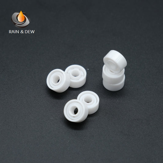 1/2Pcs  693CE 3*8*4mm  Full Ceramic Bearing  ABEC-9 Zirconia ZRO2 High Precision Spinning Bearing for Fishing Reel