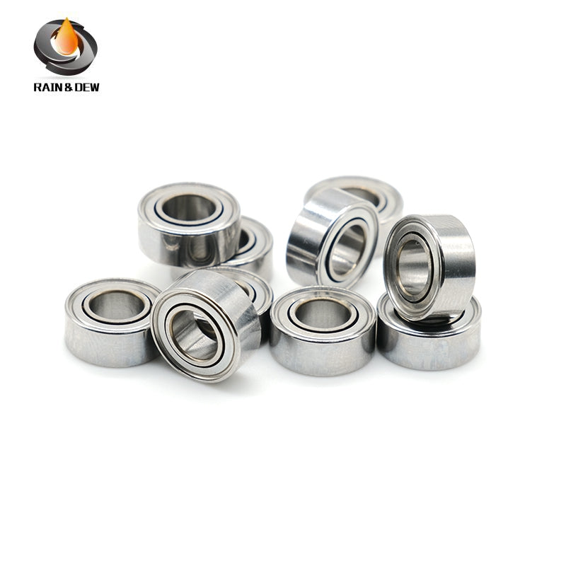 10Pcs  SMR105ZZ	5X10X4mm  Stainless Steel  Bearing ABEC-9 Fishing Reel Bearing For DAIWA & SHIMANO &Abu Garcia Reel Handles