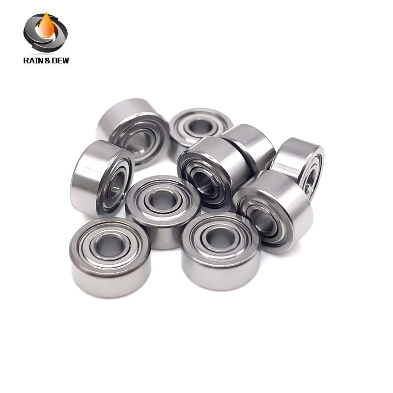 10Pcs MR93ZZ ABEC-9 Bearings, 3X9X4 mm High-Speed Nail Drill Handpiece Bearings - No Heat, Longer Life, More Stable & Smooth