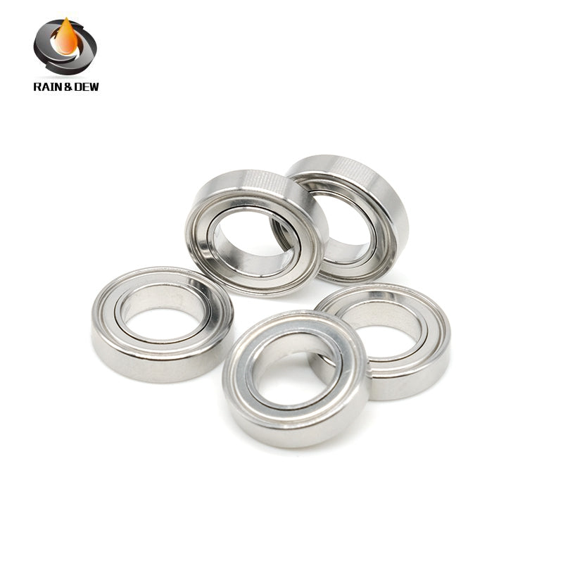 10PCS S6801ZZ  12x21x5mm Bearing  ABEC-9 440C Stainless Steel Ball Bearing Small Bearing