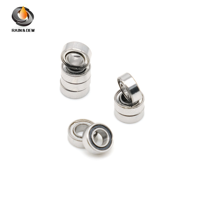 2/4/10PCS SR144TIZN8 3.175x6.35x2.38mm High Speed Handpiece Turbine Ceramic Laboratory Dental Bearings For NSK RUCA