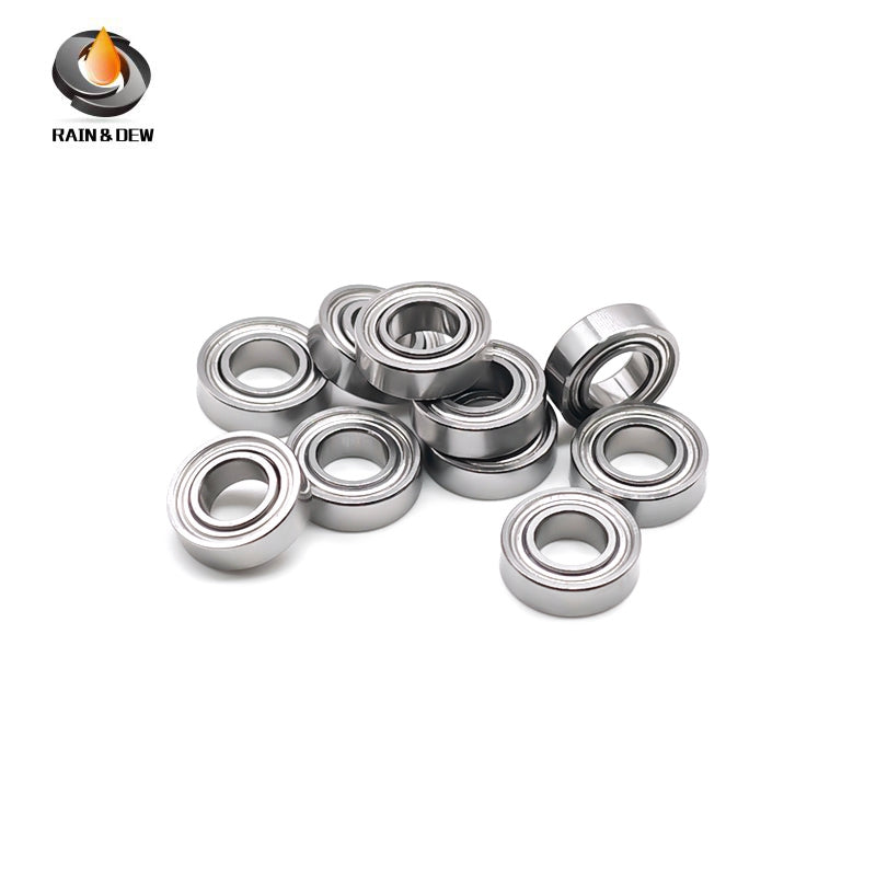 10Pcs  SMR105ZZW3	5X10X3mm  Stainless Steel  Bearing ABEC-9 Fishing Reel Bearing For DAIWA & SHIMANO &Abu Garcia Reel Handles