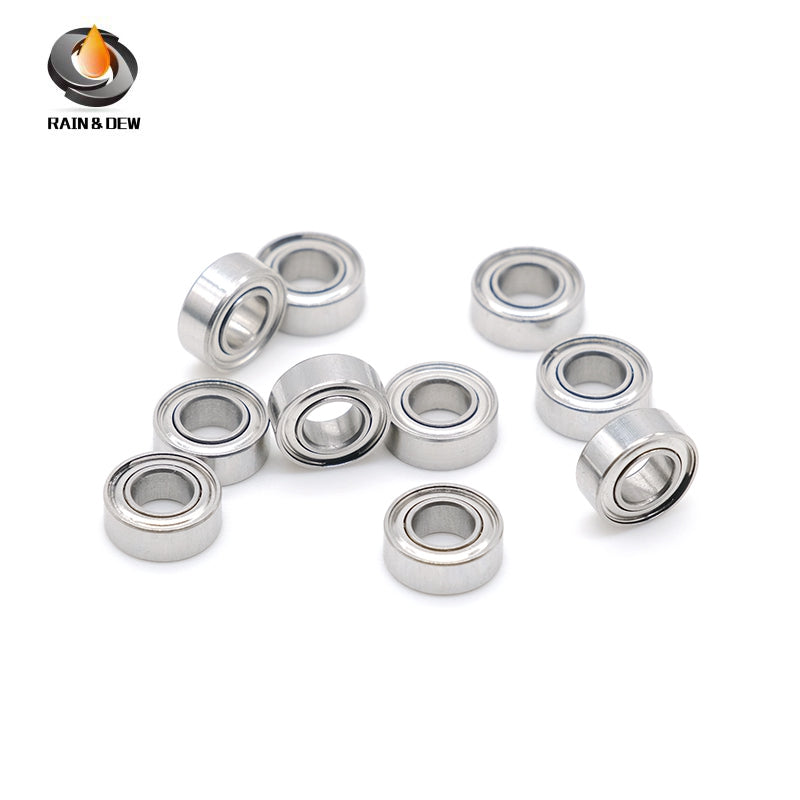 10Pcs  SMR84ZZ	4X8X3mm  Stainless Steel  Bearing ABEC-9 Fishing Reel Bearing For DAIWA & SHIMANO &Abu Garcia Reel Handles