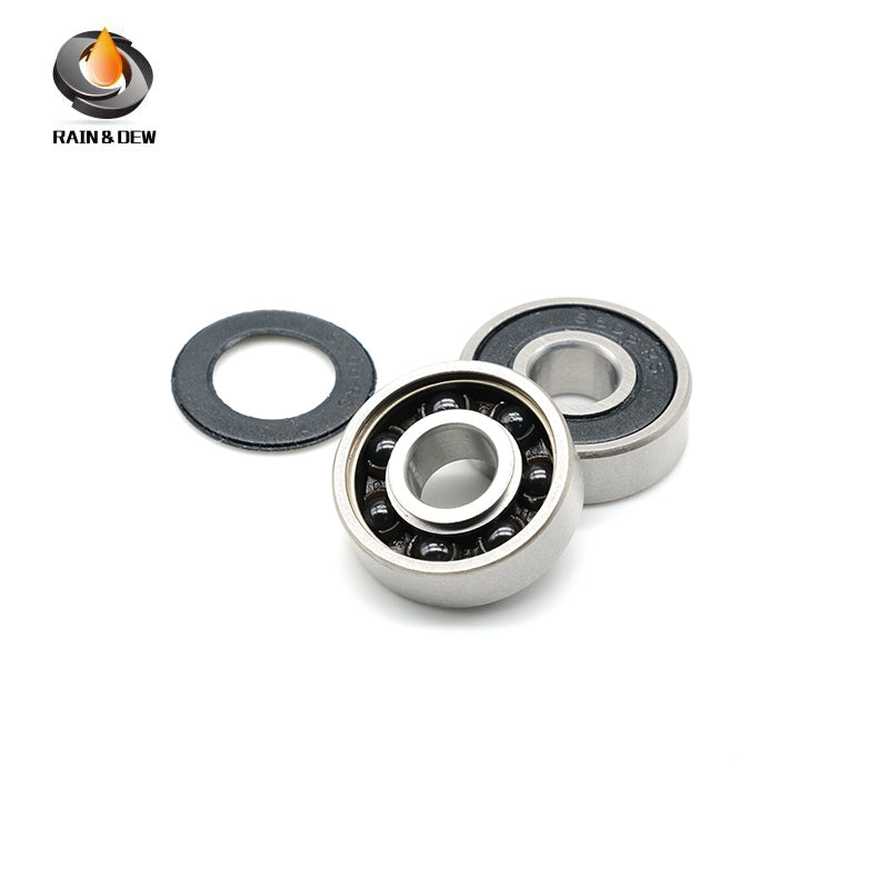 10PCS S608RS CB 8x22x7 mm Hybrid Ceramic Si3N4 Ball Bearing Bicycle Bottom Brackets & Spares Rear wheel 608 RS 2RS Bearings
