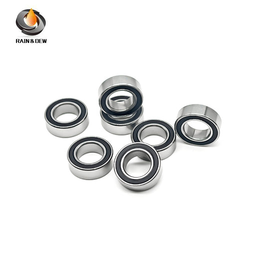 10PCS 63801RS Bearing 12x21x7 mm  Bicycle Suspension Pivot Repair Parts Ball Bearings
