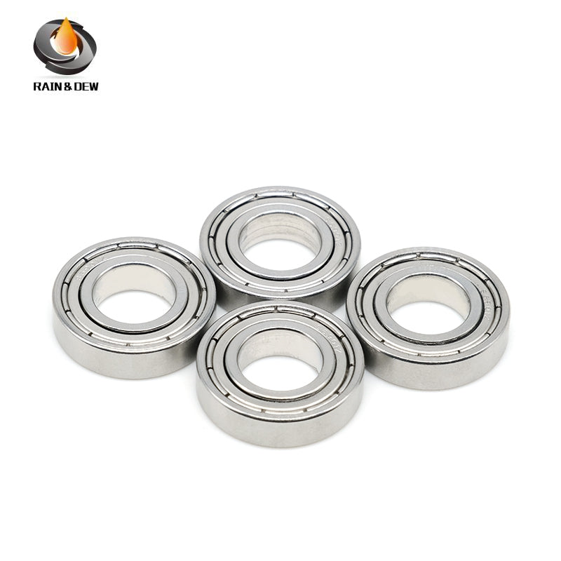 10PCS S6901ZZ  12x24x6 mm Stainless Bearing ABEC-9 Stainless Steel Ball Bearings Shielded High Precision 440C