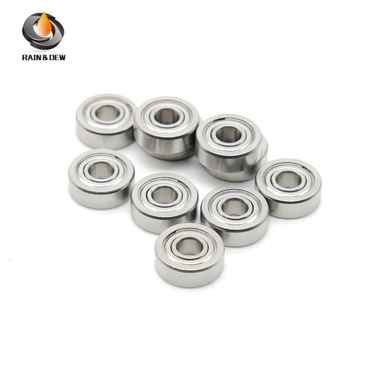 10PCS S606ZZ  6x17x6mm Bearing  ABEC-9 440C Stainless Steel Ball Bearing Small Bearing