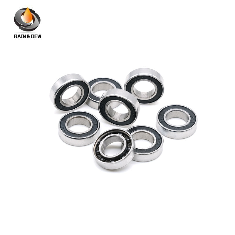 10PCS 6800RS CB 10x19x5mm Hybrid Ceramic Si3N4 Ball Bearing Bicycle Bottom Brackets & Spares Rear wheel 6800 2RS Bearings