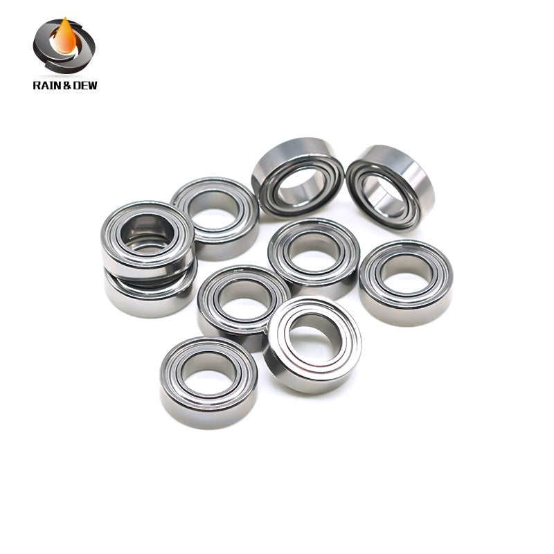 10Pcs MR137ZZ ABEC-9 Bearings, 7x13x4 mm High-Speed Nail Drill Handpiece Bearings - No Heat, Longer Life, More Stable & Smooth