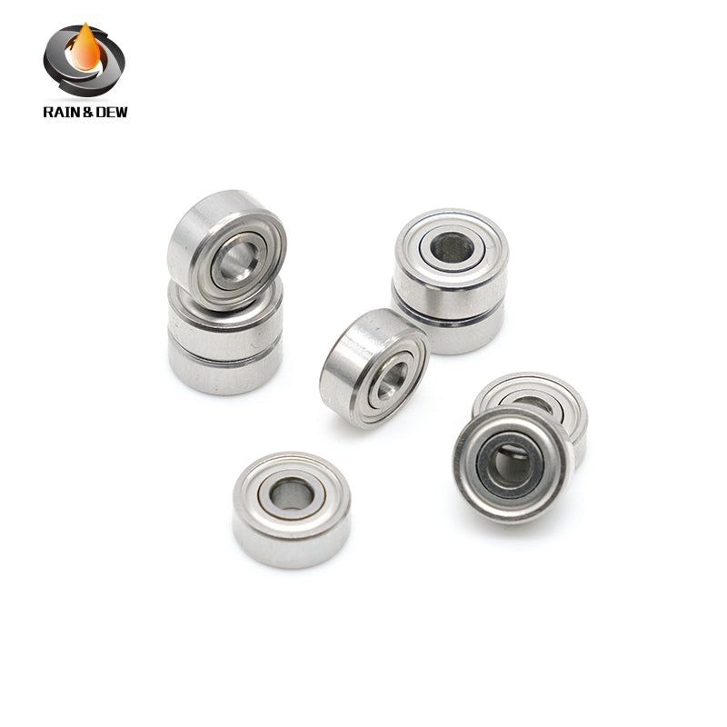 10Pcs R4ZZ 6.35X15.875X4.978mm Miniature Inch Deep Groove Ball Bearing  ABEC-7
