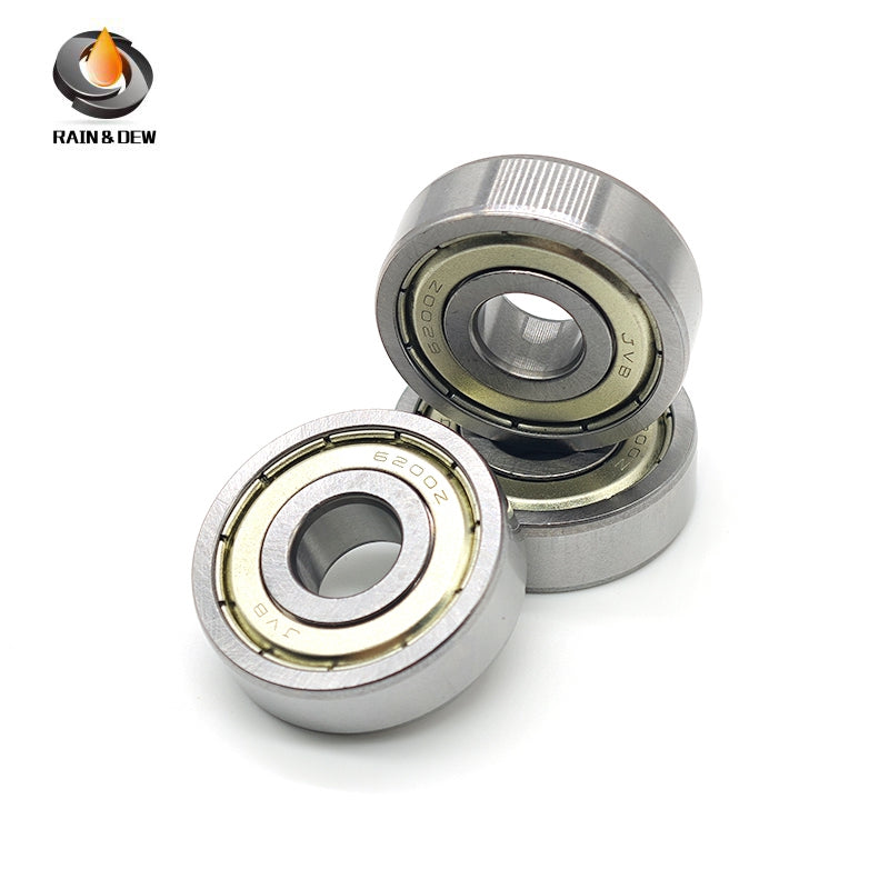 6200ZZ Bearing ABEC-7 (10PCS) 10X30X9 mm Deep Groove 6200 ZZ Ball Bearings
