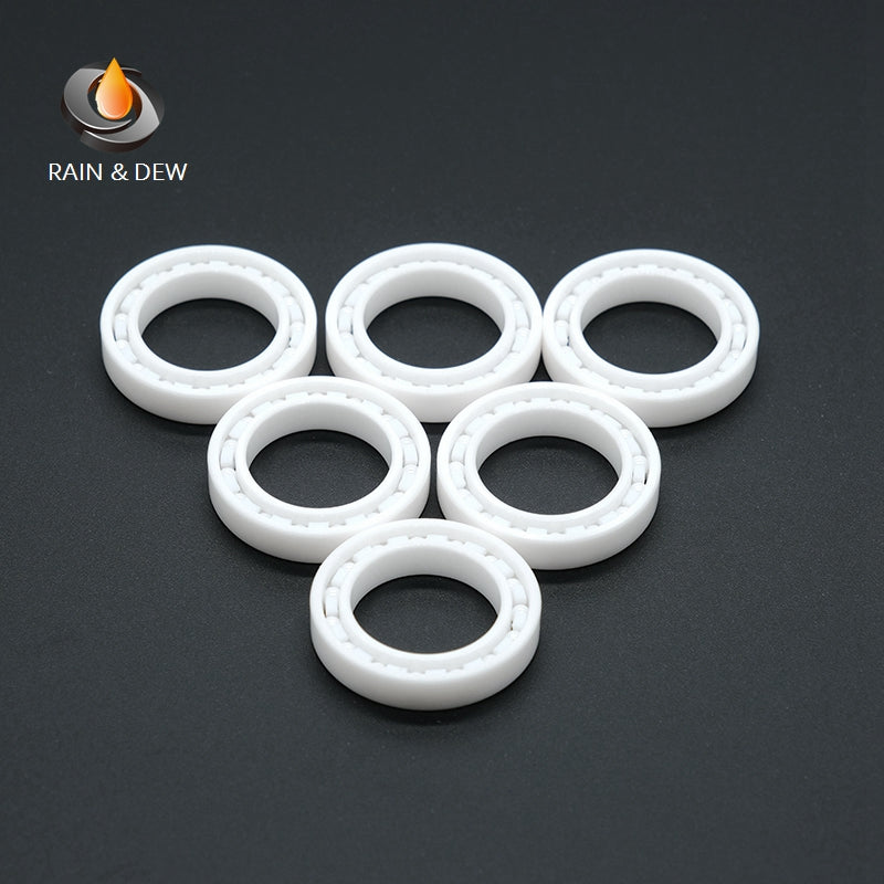 1/2Pcs 6803 CE  17*26*5mm Full Ceramic Bearing  ABEC-9 Zirconia Ceramic Deep Groove Ball Bearings for Fishing Reel