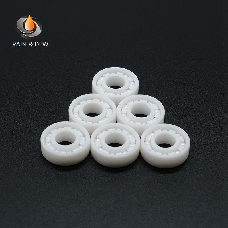 1/2Pcs  698CE 8*19*6mm  Full Ceramic Bearing  ABEC-9 Zirconia ZRO2 High Precision Spinning Bearing for Fishing Reel