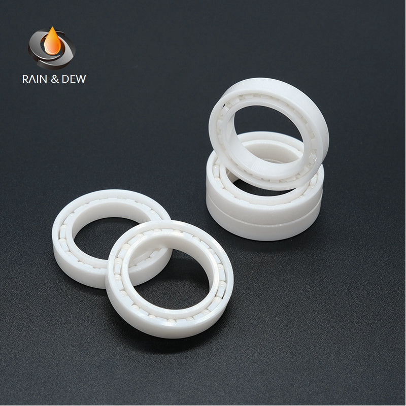 1/2Pcs 6805 CE  25*37*7mm Full Ceramic Bearing  ABEC-9 Zirconia Ceramic Deep Groove Ball Bearings for Fishing Reel
